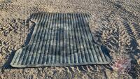 Rubber truck box mat