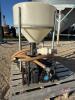 Poly chemical mix cone with Powerfist 2.66hp engine and 1.5&rdquo; pump