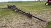 T/A swather transport with cradles to convert to header transport