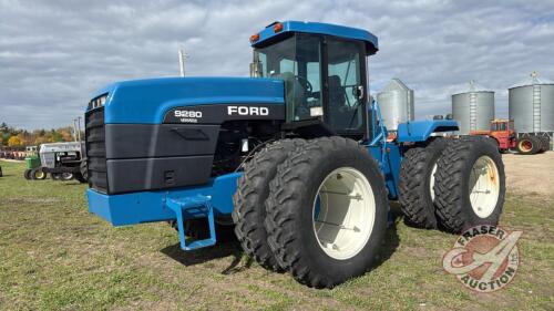 Ford Versatile 9280 tractor s/n: D101726