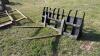 48&rdquo; HLA Pallet forks off NH 7614 loader s/n19LA09320