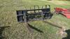 48&rdquo; HLA Pallet forks off NH 7614 loader s/n19LA09320 - 2