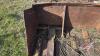 6&rsquo; Shop built bucket with manure tines and fold up bale forks - 4