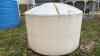 Approx 1250 IMP gallon poly tank (white) Tank A - 3