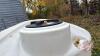 Approx 1250 IMP gallon poly tank (white) Tank A - 5