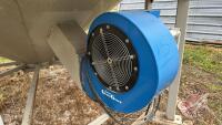 (Fan 5) Grain Guard 5hp 1ph in-line aeration fan s/n200115065