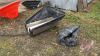 8&rdquo; S/S hopper with collapsible top and cover