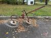 2-wheel rake