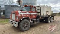 1977 Mack tandem truck 171,351 kilometres showing VIN# 15551 Owners: Richlin Feeders Ltd. Seller: Fraser Auction Service Ltd. __________________________
