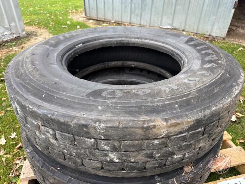 Used Firestone FD691 11R22.5 tire
