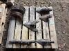 Pallet of assorted used sweeps and beaver tail shovels (sells as a pallet lot) - 2