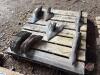 Pallet of assorted used sweeps and beaver tail shovels (sells as a pallet lot) - 3