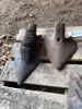 Pallet of assorted used sweeps and beaver tail shovels (sells as a pallet lot) - 8