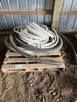 Pallet of assorted air seeder hose
