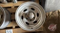 16x8 Eagle Alloys aluminum 6 bolt rim
