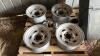16x8 Eagle Alloys aluminum 6 bolt rim - 3