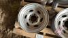 16x8 Eagle Alloys aluminum 6 bolt rim - 4