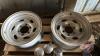16x8 Eagle Alloys aluminum 6 bolt rim - 6