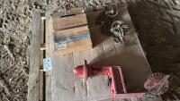 Westward bearing kits, axle and hub and chain hoist