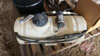 14-gal ATV mount sprayer with hand wand and 12v pump