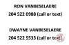 Sellers Contact Information - 2