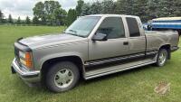 1998 GMC 1500 Silverado SLE EXT cab pickup truck, 228,917 showing, VIN#2GTEC19R6W1505431 Owner: Ronnie A Vanbeselaere Seller: Fraser Auction Service Ltd. _______________________________