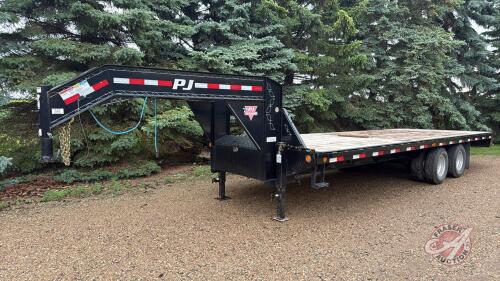 2015 PJ tandem axle 5th wheel flat deck trailer, VIN# 4P5FD2528F3011250, OWNER: Dwayne Vanbeselaere, SELLER: FRASER AUCTION SERVICE LTD______________________________________________*TOD*