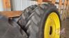 Firestone 380/90R46 in crop rubber on John Deere sprayer rims - 3