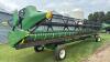 35&rsquo; John Deere 635F hydraflex header on Horst transport, S/N-721198 - 15