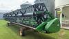 30&rsquo; John Deere 630R header on 4-wheel farm wagon transport, S/N-735605 - 13