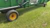 30&rsquo; John Deere 630R header on 4-wheel farm wagon transport, S/N-735605 - 16