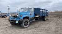 1973 GMC S/A flatdeck water truck