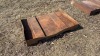 Dirt pan for pallet forks - 2