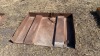 Dirt pan for pallet forks - 2