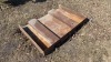 Dirt pan for pallet forks - 2