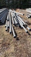 Assorted 3" and 4" irrigation pipe