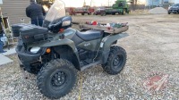 2008 Suzuki King Quad 450AXi 450 4x4 ATV, 4096 showing, VIN #5SAAL42A187108481, Owner: Malcolm G Scott, Seller: Fraser Auction_______________________