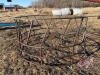 Standard round bale feed ring