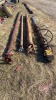 (4) pencil augers (1 with hyd drive and others no motors in various conditions) all 4 sell as a lot - 2