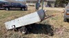 Single axle ATV wagon NO TOD (sells with (2) forks, dehorner, hyd cylinder)