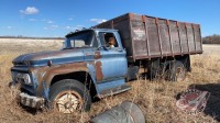 Chev 60 parts truck with box and waste
