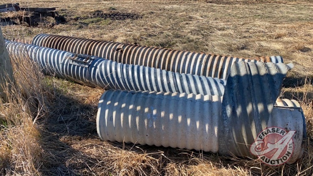 Assorted used culverts