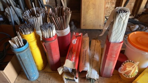 Assorted welding rod