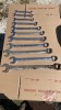 Assorted flat wrenches