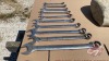 Assorted flat wrenches - 2