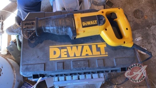 Dewalt reciprocating saw