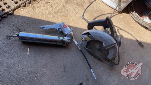 Air grease gun, Skil saw