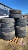 Assorted 17 inch truck tires