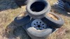 Assorted 15 inch tires 4 with rims - 2