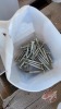 Pallet of assorted bolts washers and nuts - 27